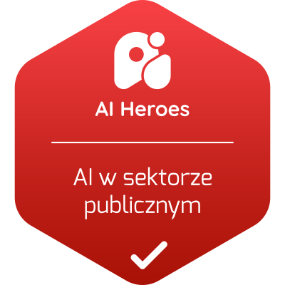 Badge AI Heroes 2026 – AI w sektorze publicznym